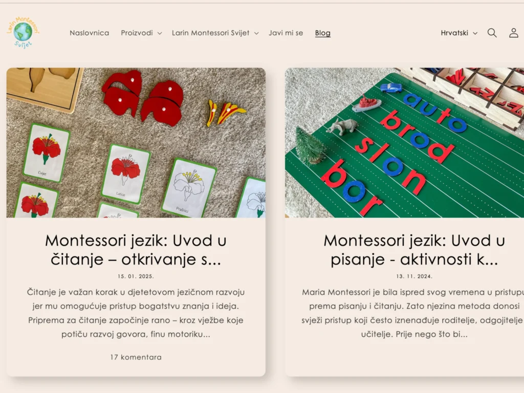 Larin montessori blog