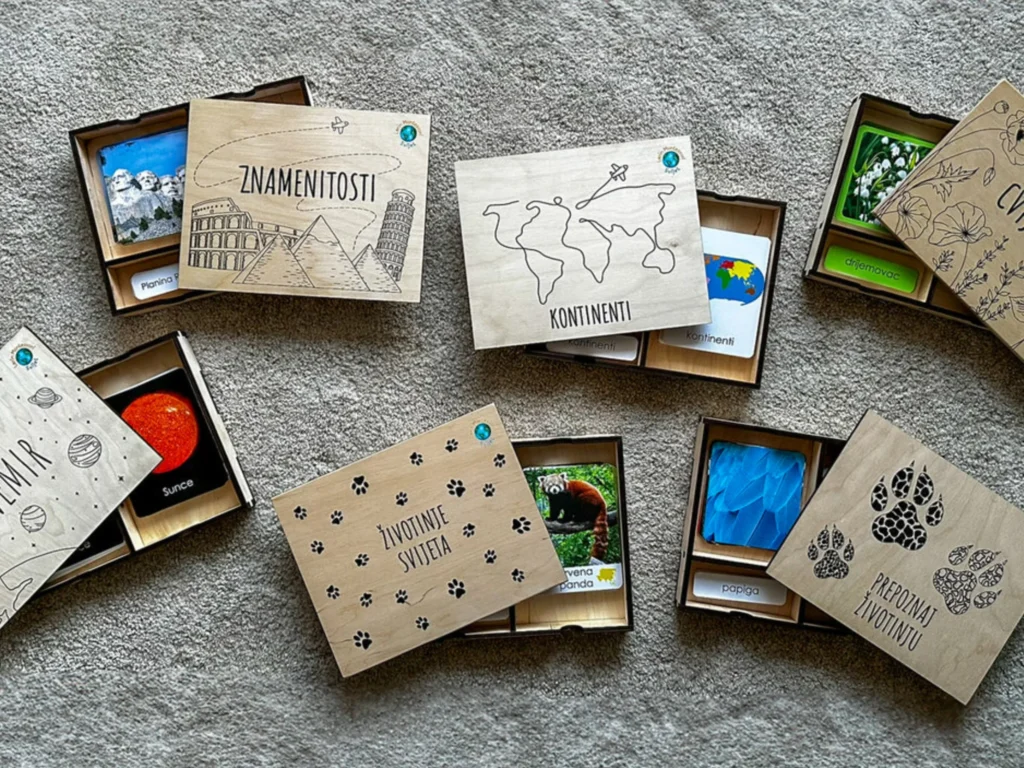montessori kutije
